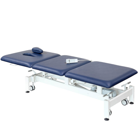 Solaris Bariatric 3 Section HiLo Couch (Blue Vinyl)