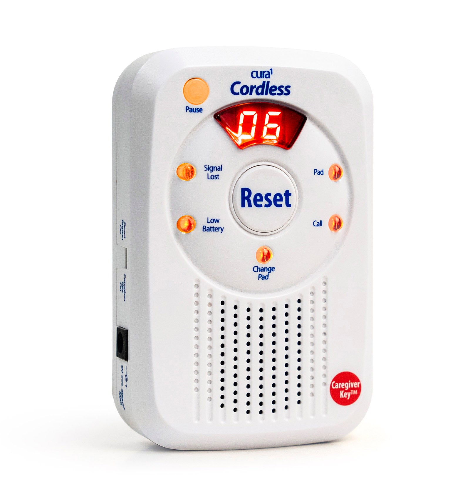 Cordless Under Mattress PreAlert Bed Pad with Cordless Falls Monitor