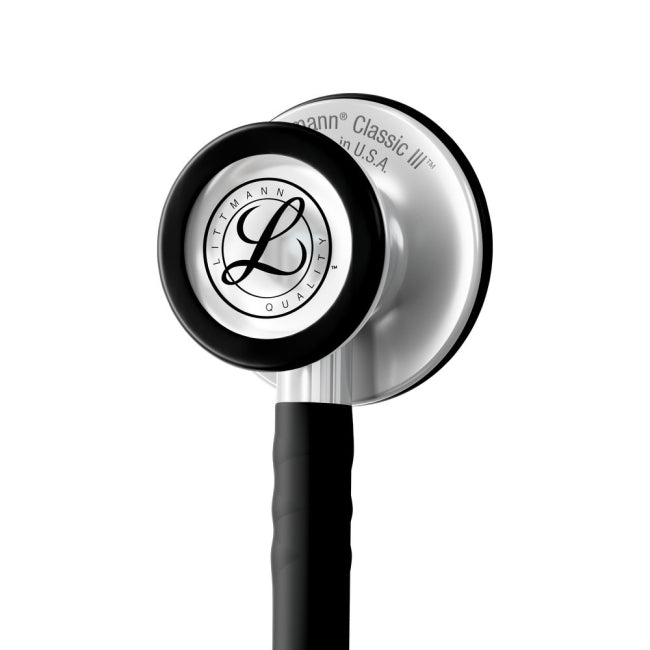 3M Littmann 5620C Classic III Stethoscope; Black Satin-finish Tubing And Stainless Steel Chestpiece