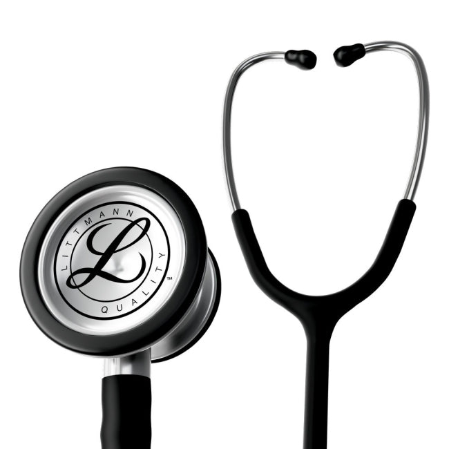3M Littmann 5620C Classic III Stethoscope; Black Satin-finish Tubing And Stainless Steel Chestpiece