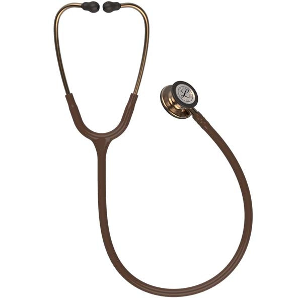 3M Littmann 5809 Classic III Stethoscope - Special Edition Copper Chestpiece; Chocolate Tube; Copper Stem And Headset