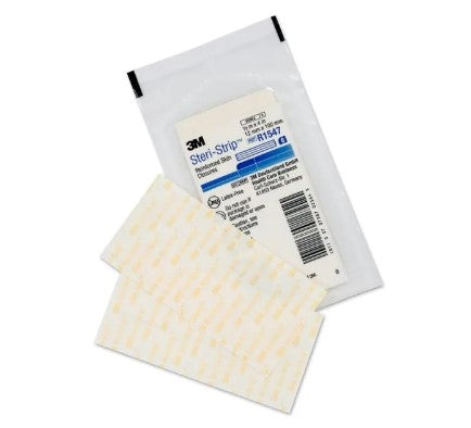 3M Steri-Strip Adhesive Skin Closures (Reinforced) 6 X 75mm Red
