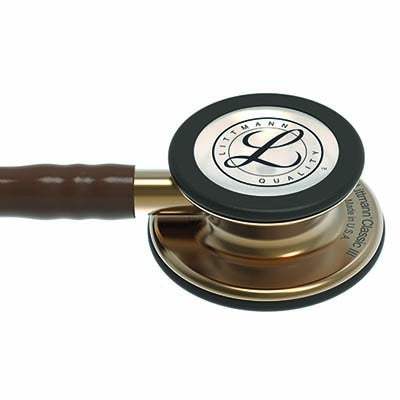 3M Littmann 5809 Classic III Stethoscope - Special Edition Copper Chestpiece; Chocolate Tube; Copper Stem And Headset