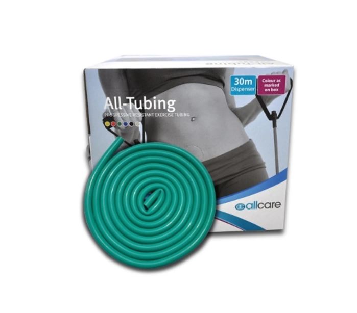 Allcare Exercise Tubing 30m Green
