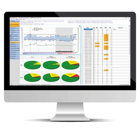 Amedtec ECG 24 Hour Ambulatory Blood Pressure Monitor With Medium And Large Cuff