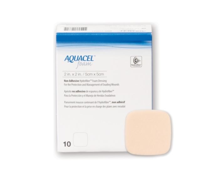 Aquacel Foam Non-Adhesive 5 X 5cm