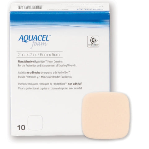 Aquacel Foam Non-Adhesive Dressing 10 X 10cm (BOX/10)