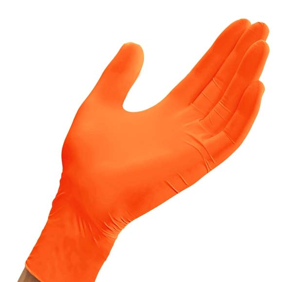 Nitrile Exam Gloves Powder Free Long Cuff Large