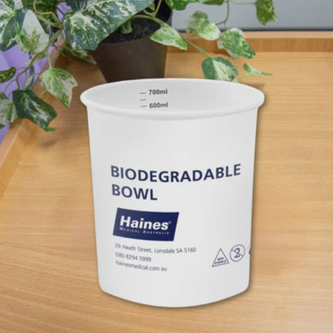 Compostable Bowl with Optional Lid (Carton of 500)