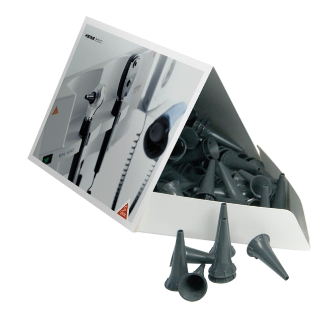 HEINE Allspec Ear Specula Disposable 4mm Grey - Box/250