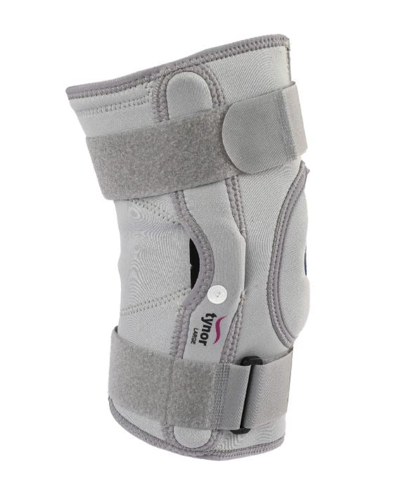 Hinged Knee Support (Neoprene) Grey