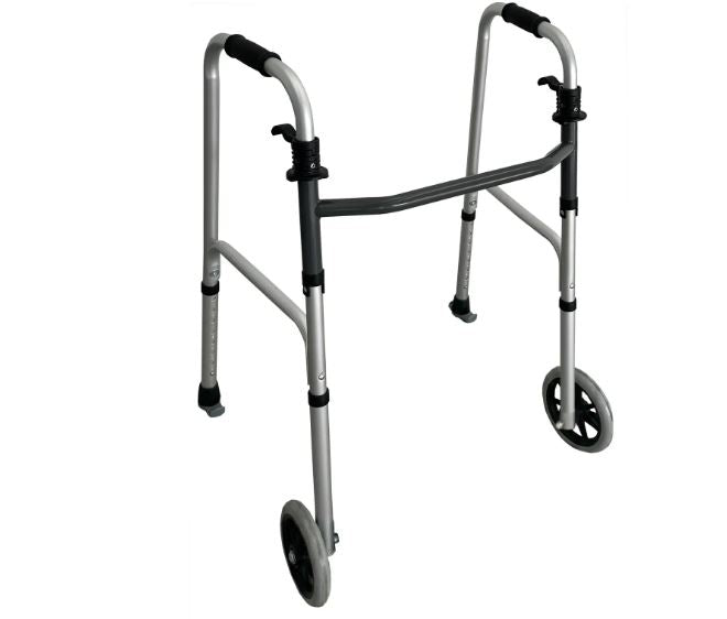 KCare 2 Wheel Aluminium Pick Up Frame with Wheels and Skis