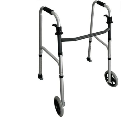 KCare 2 Wheel Aluminium Pick Up Frame with Wheels and Skis