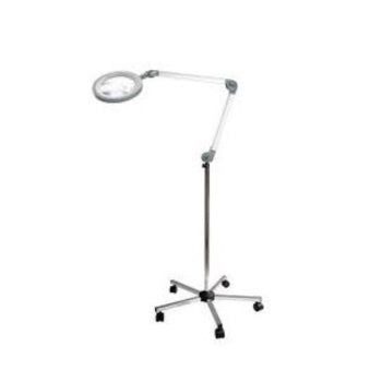 LED Magnifier With Stainless Steel Mobile Stand