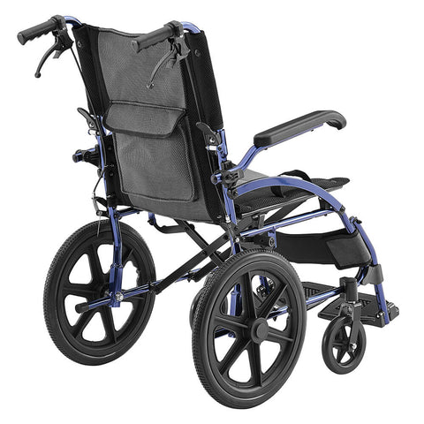 Aspire Metro Folding Wheelchair - Attendant Propelled