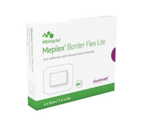 Mepilex Flex Lite 10 X 10cm With Border
