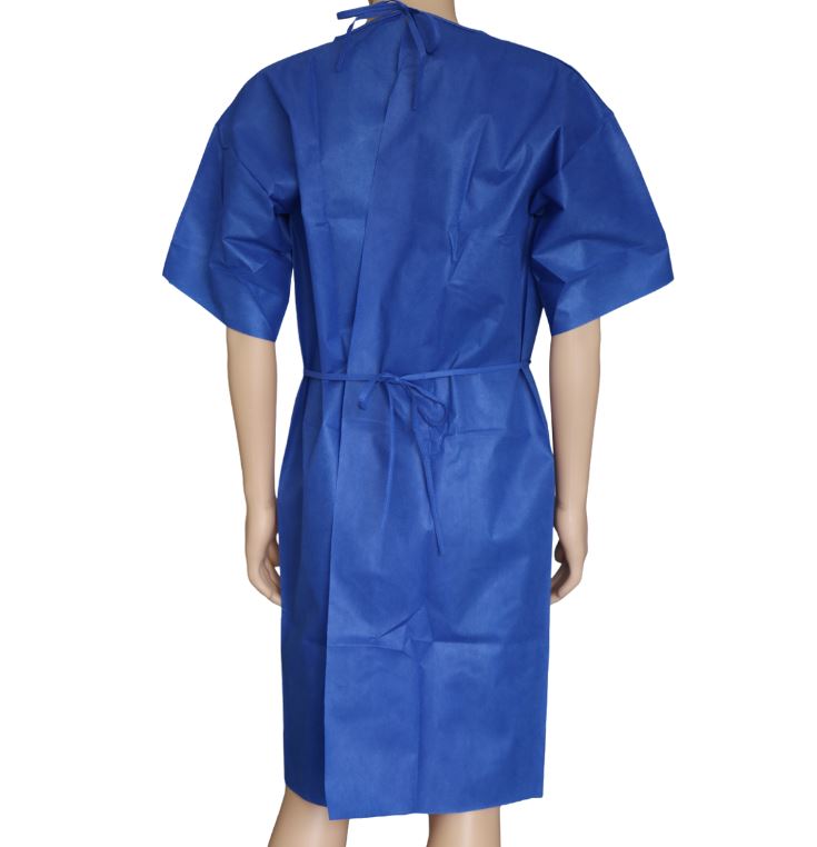Patient Gown With Short Sleeves (Box of 100)