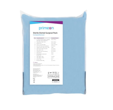 PrimeOn Comprehensive Sterile Dental Surgical Pack