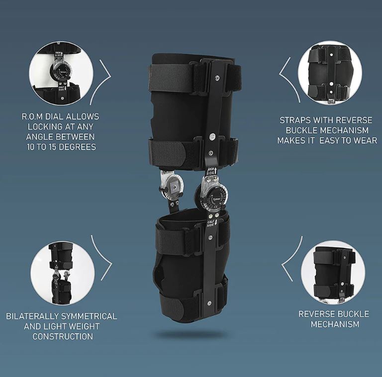Prom R Knee R.O.M. Knee Brace – GENTREX INTERNATIONAL MEDICAL SUPPLIES PTY LTD