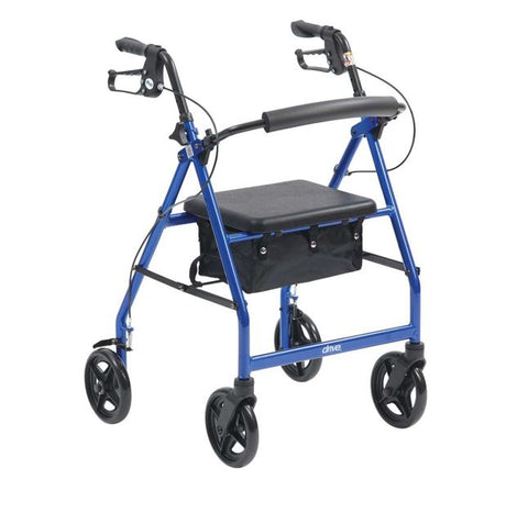Drive Lightweight Aluminium Rollator with 8 Inch Wheels