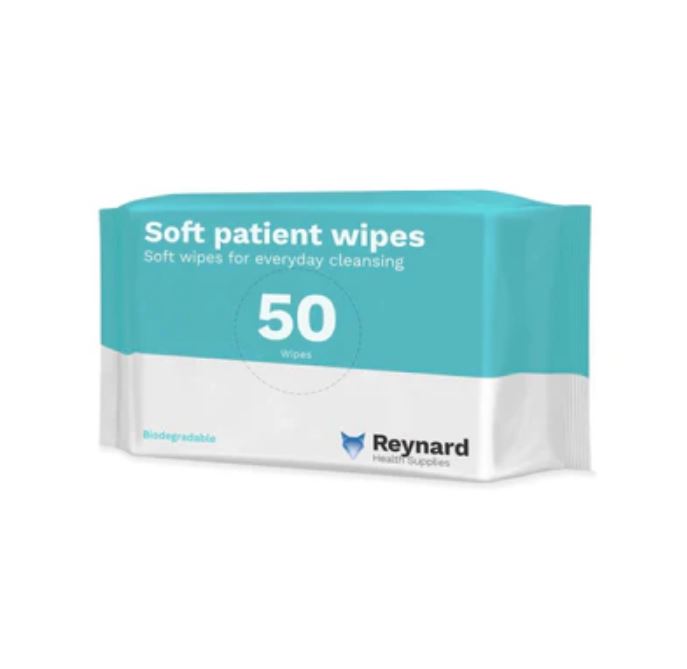 Reynard™ Biodegradable Soft Patient Wipes (CTN of 18 Pack)