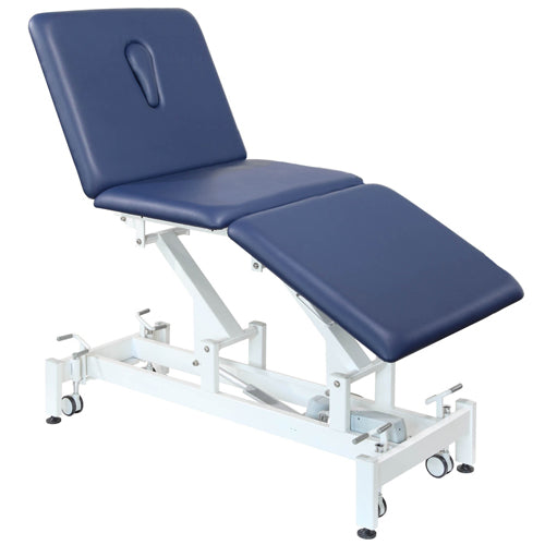 Solaris Bariatric 3 Section HiLo Couch (Blue Vinyl)