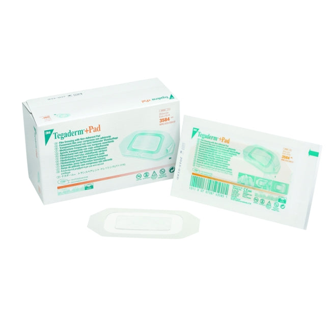Tegaderm + Pad Waterproof Absorbent Transparent Island Dressing 6 X 10cm
