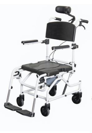 Tilt & Space Shower Commode Chair