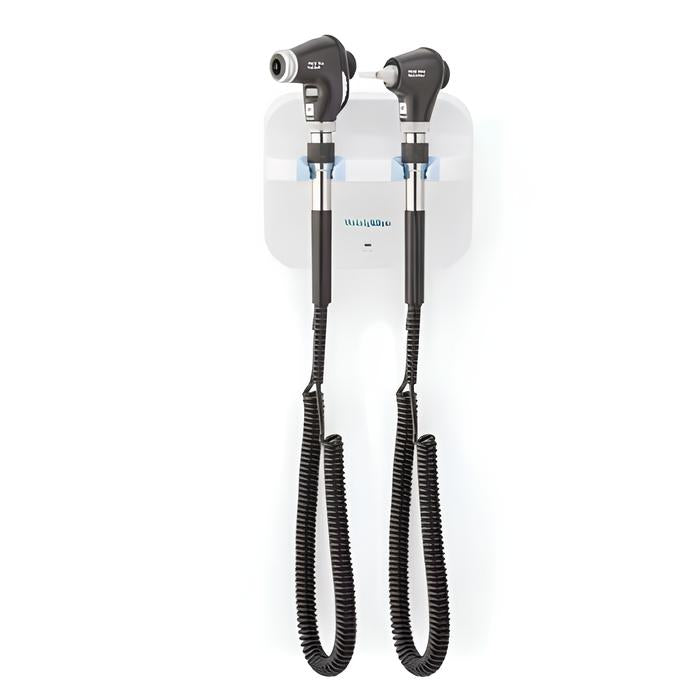 Welch Allyn Wall Diagnostic Set - PanOptic Basic Ophthalmoscope And MacroView Basic Otoscope