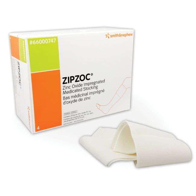Zipzoc Zinc Oxide Impregnated Stocking 80cm Box/4