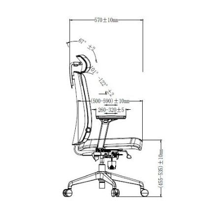 Ergonomic Office Chair (EA-EC-M068)