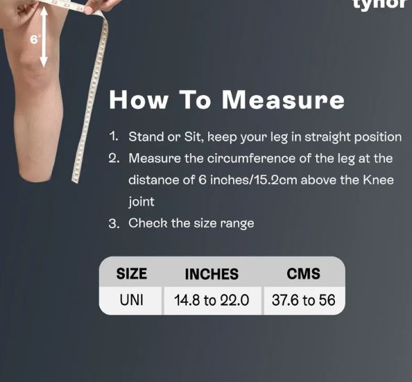 Tynor ROM Knee Brace 18" D10 | Range of Motion Controlled Knee Brace