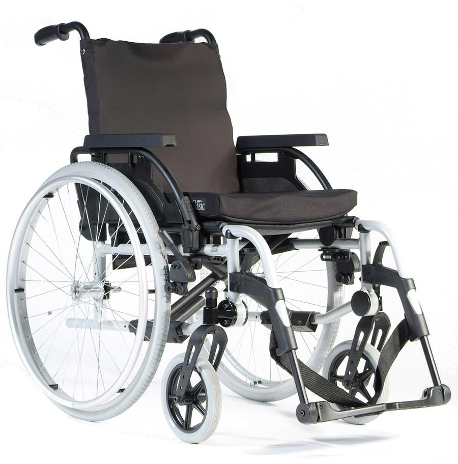 Sunrise Medical Breezy Basix 18' Self Prop Half Folding Back Wheelchair