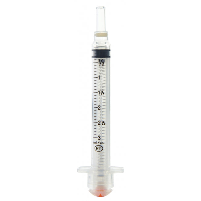 VanishPoint Safety Syringes With Needles 0.5mL U100 Ins 30G X 12.7mm Yellow