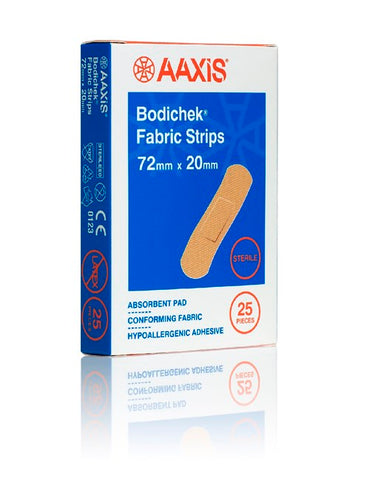 Bodichek® Strips Fabric 72x20mm Sterile