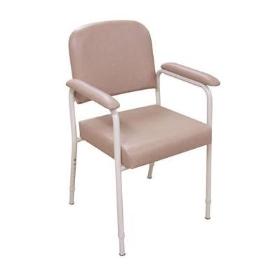 Utility Chair Height And Width Adjustable - Champagne