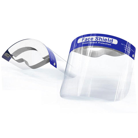 Disposable Face Shield Elastic And Pvc 22 Cm X32 Cm ( 10 Pcs/Pkt )