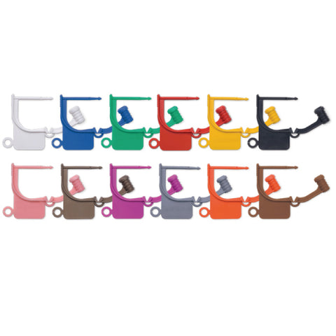 Locking Tags - Yellow (pack of 100)