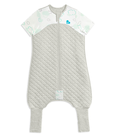Sleep Suit 1 TOG - Size 1 - White Clouds