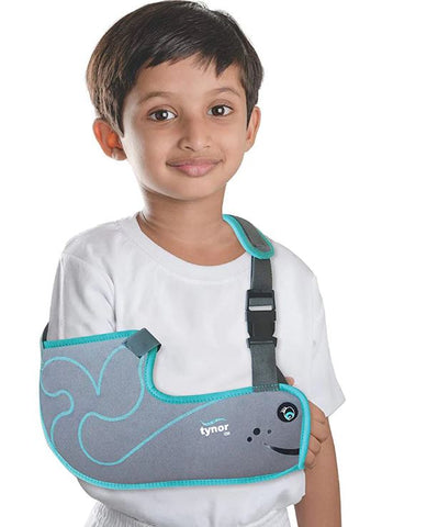 Pouch Arm Sling Child (Whale Design)