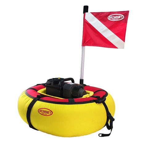 Brownie's Third Lung "Sea Lion 3.0" Floating Hookah Diving System, 3 Diver, Battery Powered
