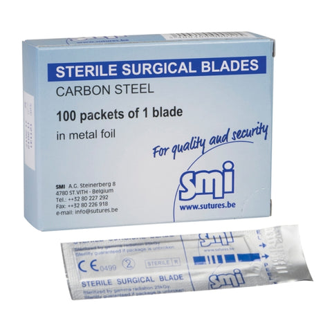 SMI Surgical Blades No.15 (box of 100)