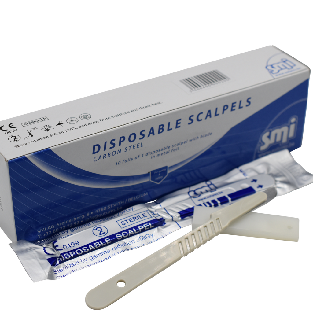 SMI Surgical Scalpel Sterile N° 10 (Box of 10)
