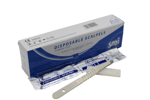 SMI Surgical Scalpel Sterile N° 10 (Box of 10)