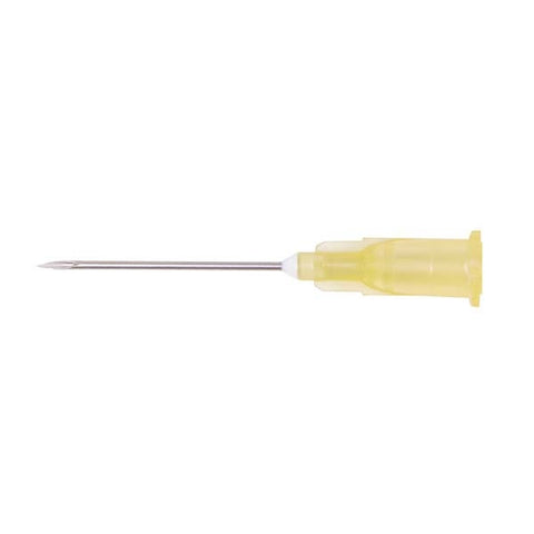 Agani Hypodermic Needles 20G X 25mm Yellow BOX/100